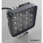Светодиодная фара противотуманная G0001-45 (48W) LED 16 диодов (ан.ТАС-016/48S-SQ) квадрат. 45мм