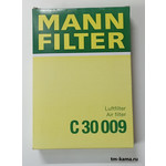 Воздушный фильтр для а/м, LEXUS, TOYOTA, MANN+HUMMEL C30009