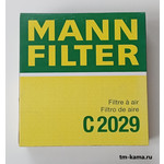 Воздушный фильтр для а/м, HYUNDAI, KIA MOTORS, MANN-FILTER C2029