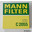 Воздушный фильтр для а/м, HONDA, MANN-FILTER C2055