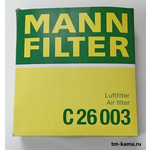 Воздушный фильтр для а/м, LEXUS, LOTUS, PONTIAC, TOYOTA, MANN-FILTER C26003