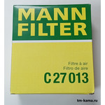 Воздушный фильтр для а/м, TOYOTA, MANN-FILTER C27013