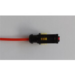 Разъем 1-но контактный гнездовой герметичный серии Superseal 1,5 AMP 282079-1 в сборе с проводом