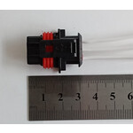 Разъем 3-х контактный гнездовой 1928403110 Bosch, СЦНК.434438.114, DJB7039Y-3.5-21 (DJ6218-3B)