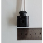 Разъем 3-х контактный гнездовой серии 1,5 мм. 1J0 973 703 VAG, (DJ623-E1.5A)