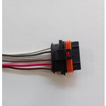 Разъем 6-ти контактный 1928403202 электронной педали газа ВАЗ (в сборе с проводом)