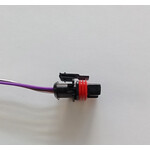 Разъем 5-ти контактный датчика массового расхода возд. (ДМРВ) ВАЗ 2108-15,2110-12 Bosch 1928403813 (СЦНК.434438.055)