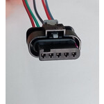 Разъем 5-ти контактный ДМРВ VAG , Audi, Skoda, Volkswagen ОЕМ: 4F0973705