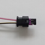 Разъем 2-х контактный 4H0973702A доп.насоса отоп.для Пежо,BMW,Форд/ клап.рег.фаз газораспр.